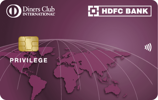 Diners Privilege credit card from HDFC Bank