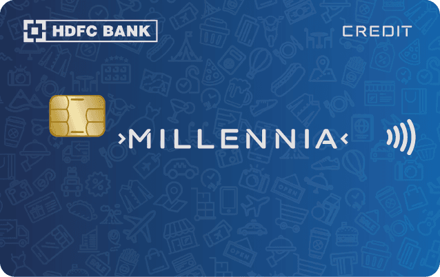 Millennia credit card from HDFC Bank