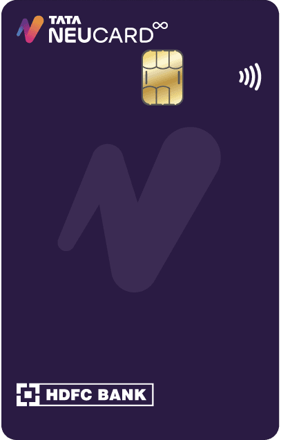 Tata Neu Infinity credit card from HDFC Bank